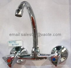 Durable Sink Kitchen Mixer: Brass Body Zinc Handle (construction materials)