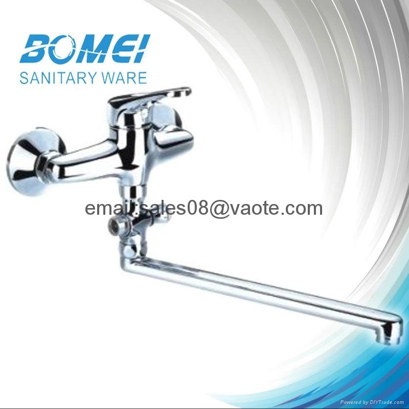 Russia Popular Wall-Mounted Kitchen Faucet 