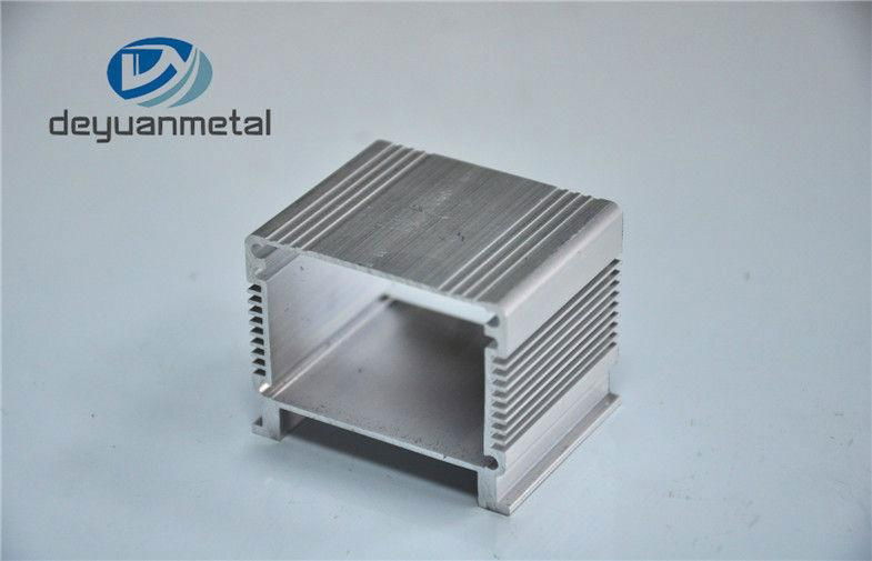 Wooden Grain Mill Finished Aluminium Extrusion Profile With Cutting