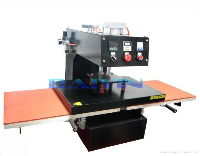 garment textile shirt Pneumatic heat press machine 2