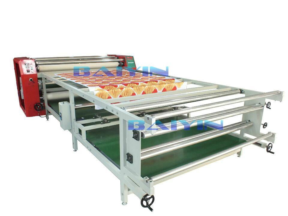 Roller heat press sublimation machine