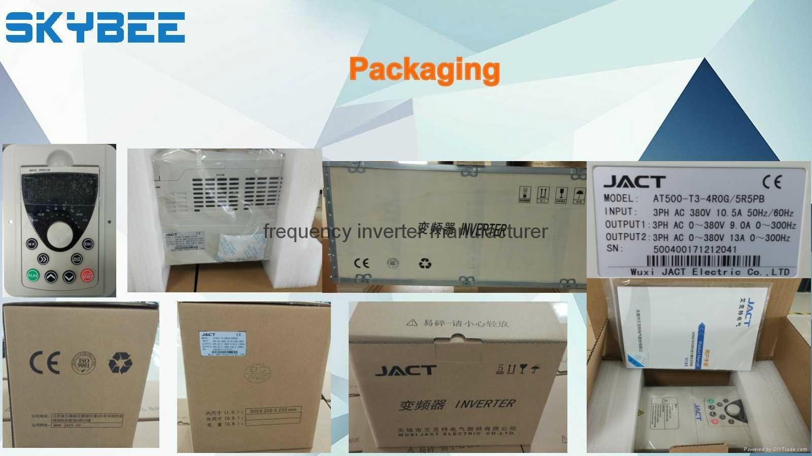 AT500 Series frequency inverter close loop vector control and V/F control  4