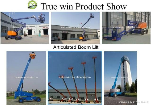Factory direct sale mobile boom lift 4