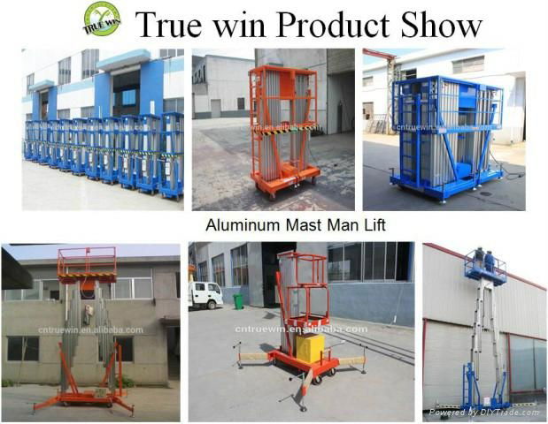 Factory direct sale aluminum aerial lift 2