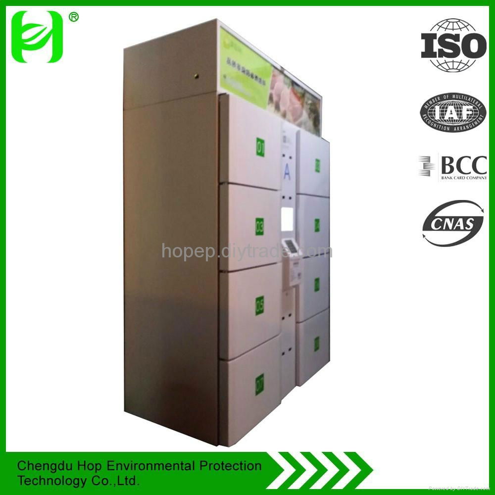 electronic stainless storage refrigerator cabinets for logistics