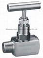 male and female thread needle valve