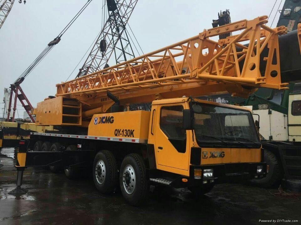 used 130 ton XCMG QY130K truck crane for sale 2