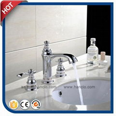 Double Handle 3 Hoses Basin Mixer