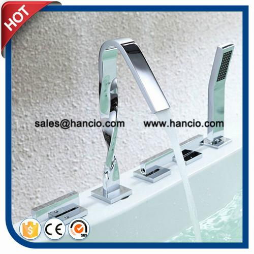 Five Holes Deck-Mounted Bathtub Faucets 