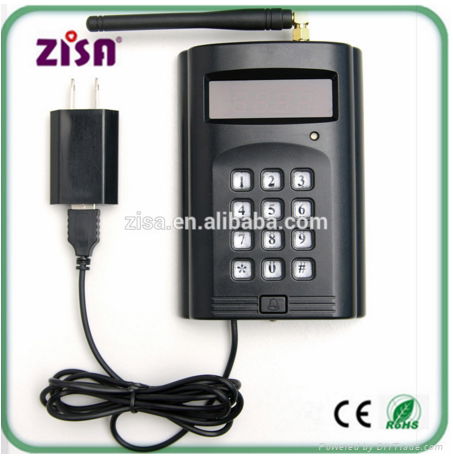 ZISACALL fast food restaurant wireless coaster pager 4