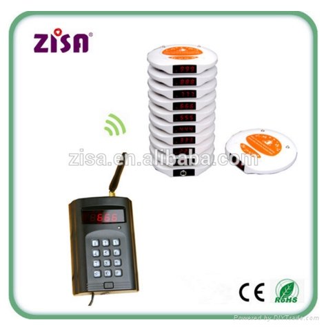 ZISACALL Wireless Calling System Restaurant Coaster Pagers 4