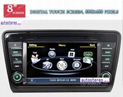 Auto Radio 8 inch Car Stereo Sat Nav GPS