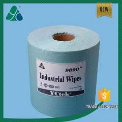 Disposable high absorbency industrial paper towel