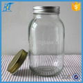 500ml glass canning mason jar with metal