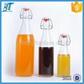 swing top 500 ml beverage juice bottle wholesale with clip