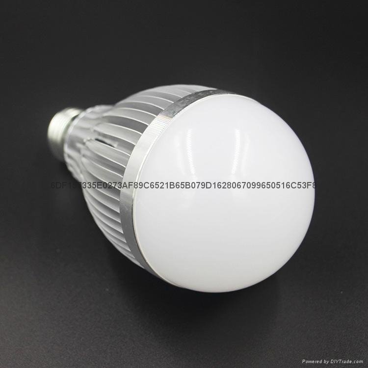 LED摇控球泡灯RGBW调光调色 2