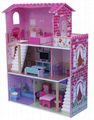 Wooden doll house