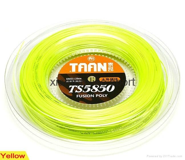 TAAN FUSION POLY String Tennis Racquet String 200m/one reel 2