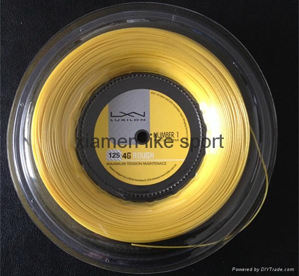 High quality Luxilon tennis strings 4G rough 16L tennis racket alu power LX4G LUXILON