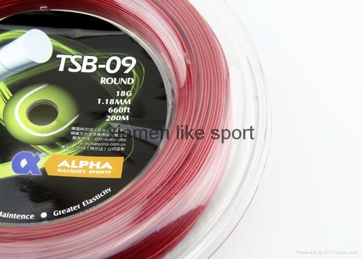 Greater Elasticity Alpha TSB-09 tennis string reel 3