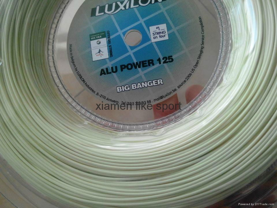  Tennis String 200m  LUXILON alu power 125 4