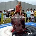 Inflatable rides rodeo bull fighting games for adult