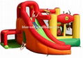 Jumping high castle theme cheap kids inflatable bouncer 1