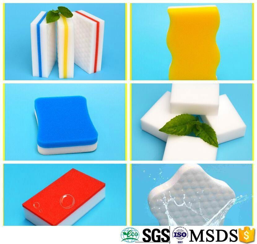 Eco friendly kitchen cleaning melamine sponge, magic eraser suppliers 2