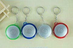 Promotional Circular Flashlight Keyring