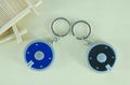 Promotional Circular LED Key Ring