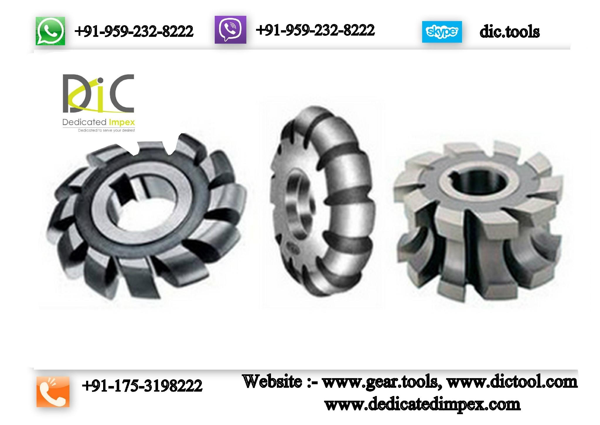DIC CONCAVE & CONVEX MILLING CUTTERS DIC203 (India Manufacturer