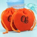 Wholesale New Product Drawstring Velvet Bag For Jewelry  1