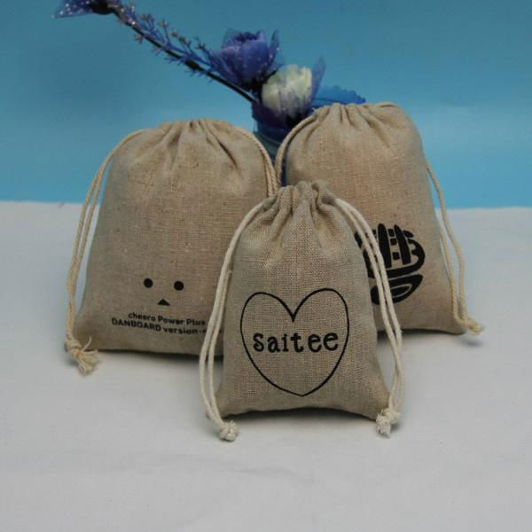 Simple Fashion Household Jute Storage Bag 2