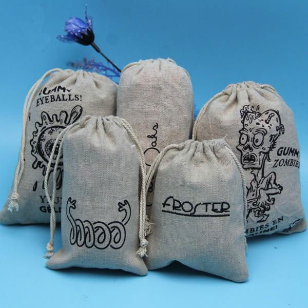 2016 Hot Selling Small Burlap Bag Packaging For Jewelry  2