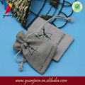 Wholesale Recycle Drawstring Linen Pouch For Jewelry 2