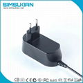 12W/12V/1A Power Adapter, Europe plugs CE/UL/SAA/GS/CB/PSE/KC Certified 2