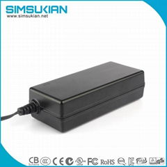 American FCC approval high quality medical equipment 24V 2.5a laptop power suppl