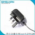 UK plug Wall-mount 15W AC/DC power adapter for LED strip 3