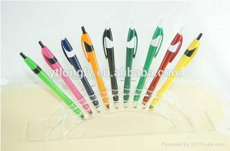 Cheap Price Logo Plastic Promotional Pen 2