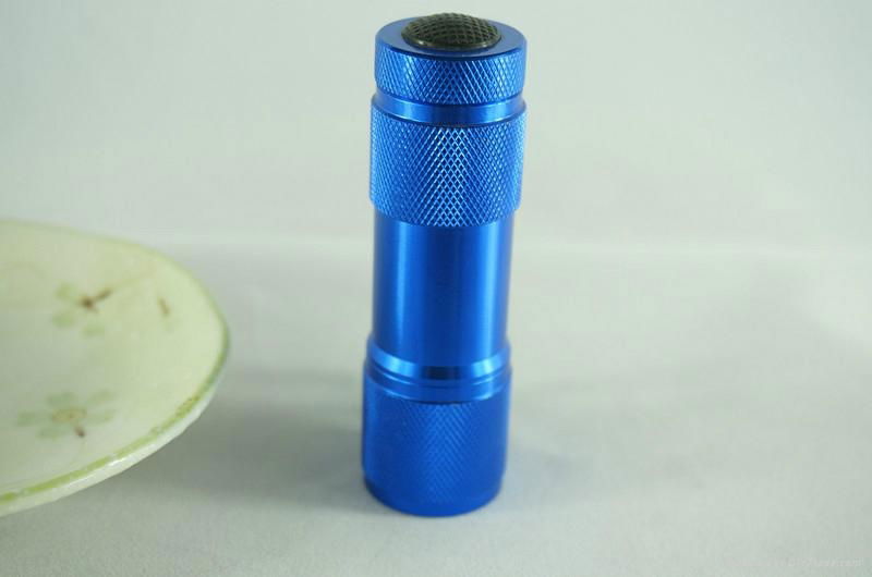 promotional aluminum alloy led flashlight keychain LL10106 LONGLY