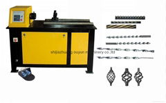 Wrought iron twisting machine ornamental iron machine 