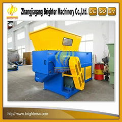 Industrial SCS1600 single shaft plastic pipe  shredder