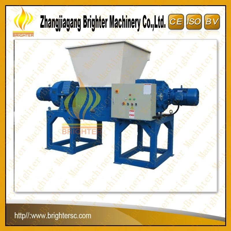 Industrial SCD1400 Series Double shaft plastic wood tire paper textile shredder 1