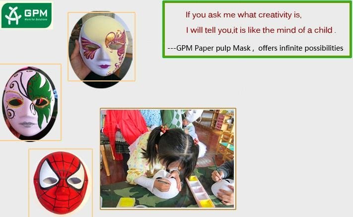 Hot Sell China Manufacturer Wholesale White Venetian Face Mask Pass SGS Certific 5