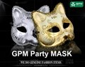 A Beautiful Paper Material Half Face Cat Fox Female Mask for Half Face Mask for 