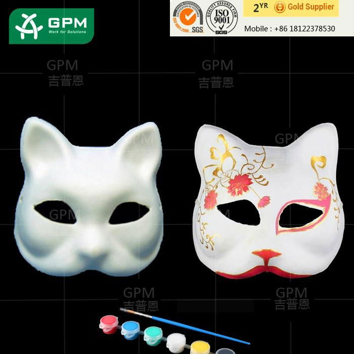 Beautiful DIY Paper Fox Masquerade Masks Designs for kids