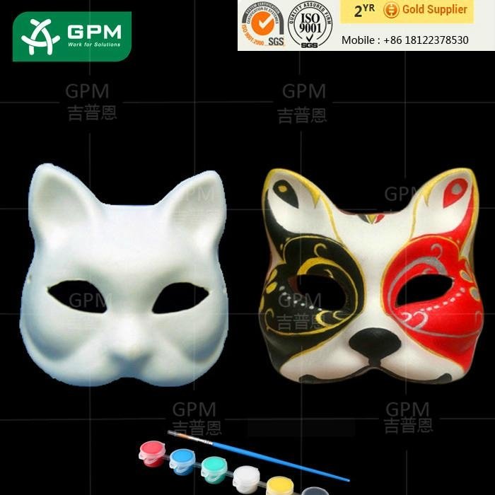 Beautiful DIY Paper Fox Masquerade Masks Designs for kids 2