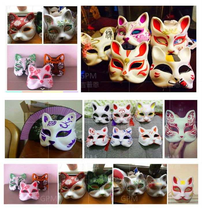 Beautiful DIY Paper Fox Masquerade Masks Designs for kids 4