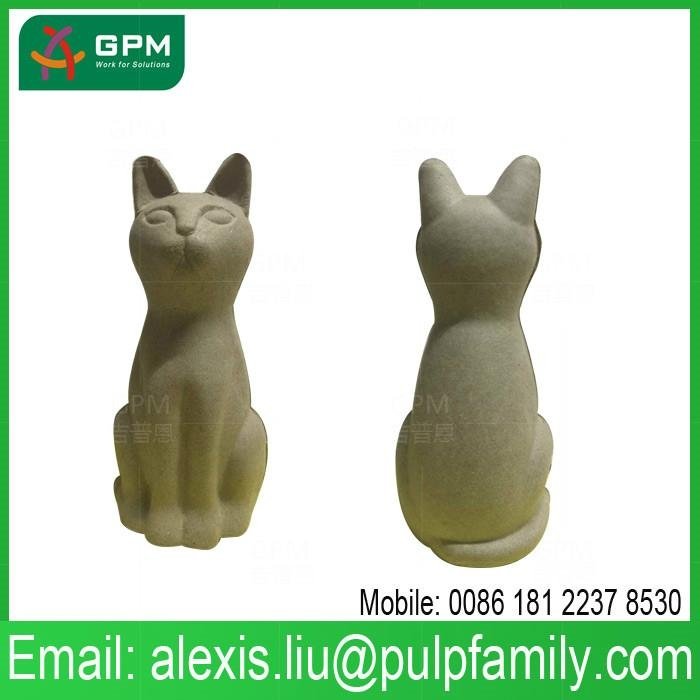 Factory Wholesale Unpainted DIY Craft Product Paper Mache Animal to k 2