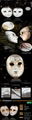 Wholesale supplies Handmade Pulp Paper Party Mask For Dance decoration 3